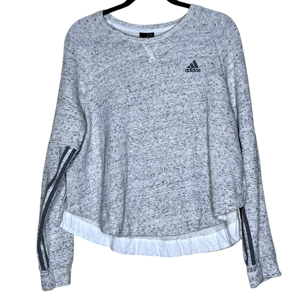 Adidas Cropped Sweatshirt, Workout, Sporty, Athleisure, Activewear